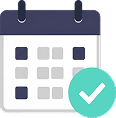 Schedule collection illustration Schedule collection illustration