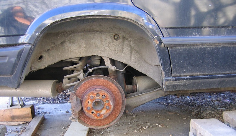 Car without wheels