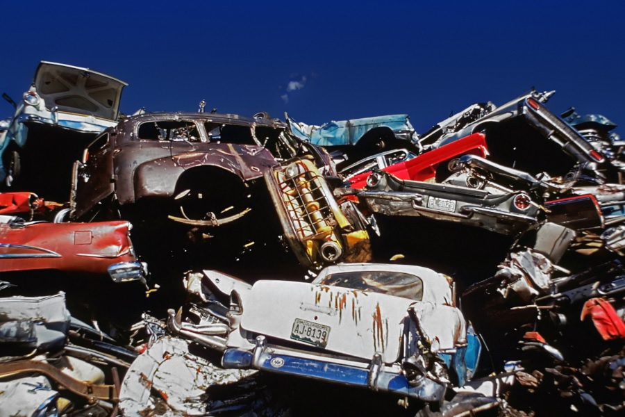 A tower of scrap cars - what documents do i need to scrap my car?